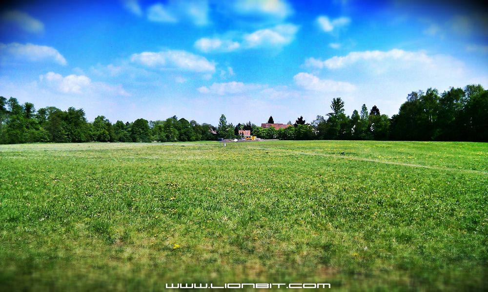 Altes Airfield im Osten Nürnbergs