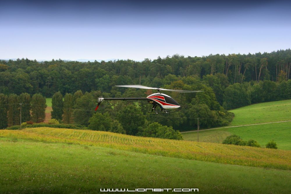 LionBit465 mit neuem Heckrotor