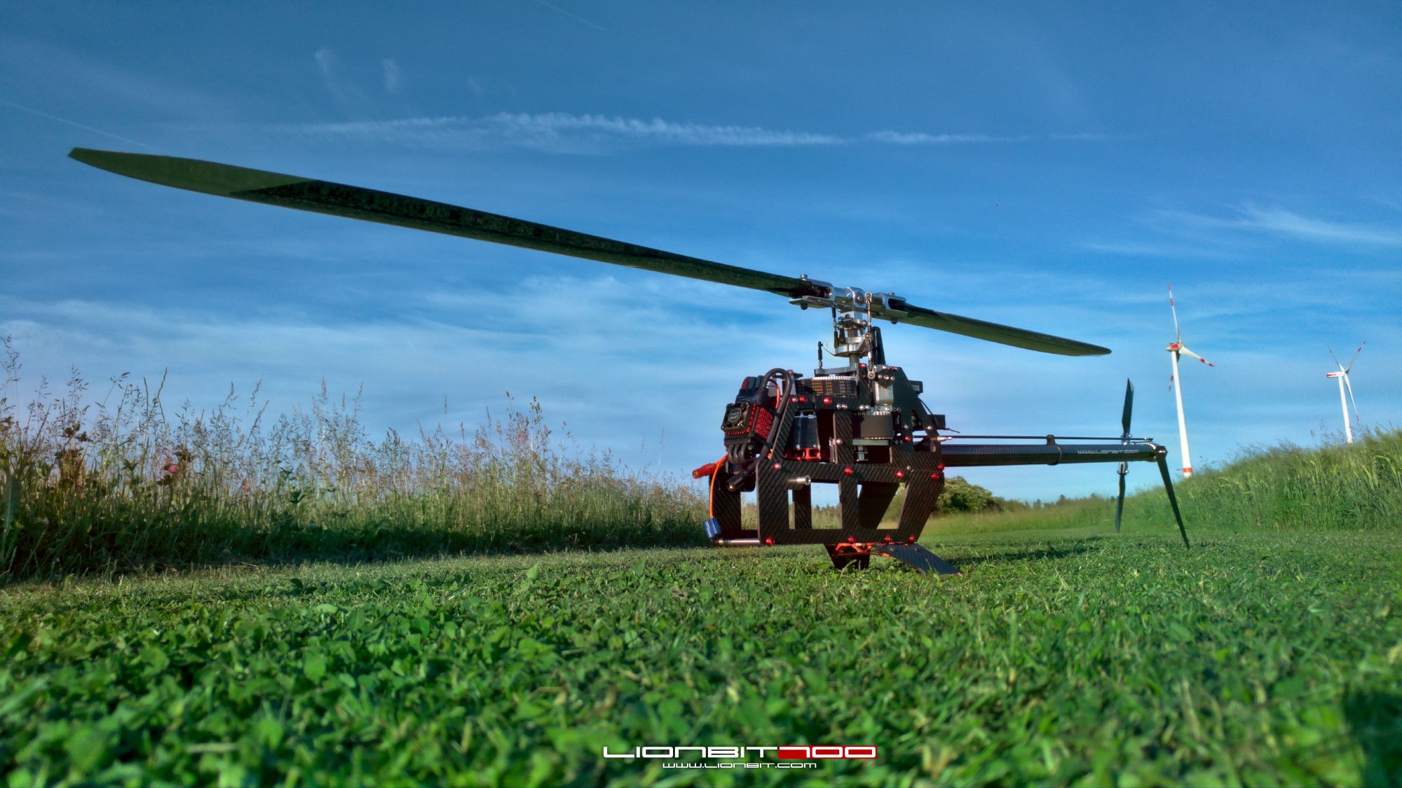 LionBit700 mit Brushless Control 160 HV Cool