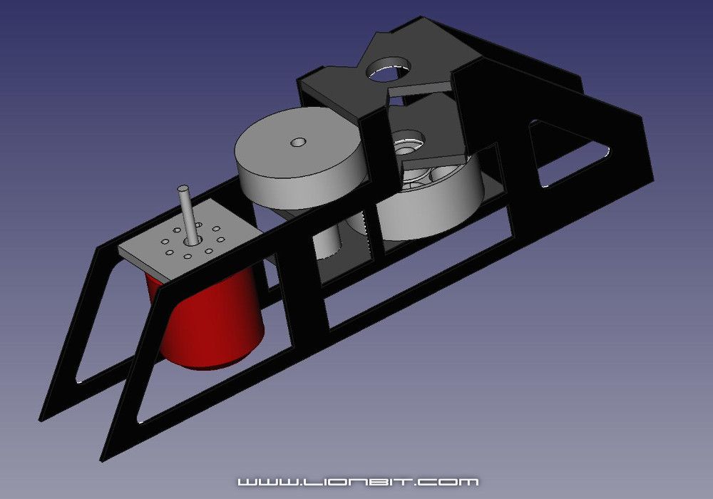 Seitenplatten des oberen Chassis