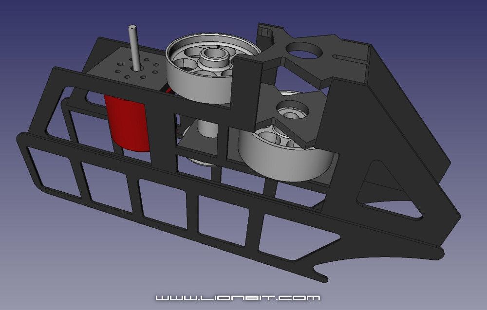 LionBit700 Chassis und Mechanik