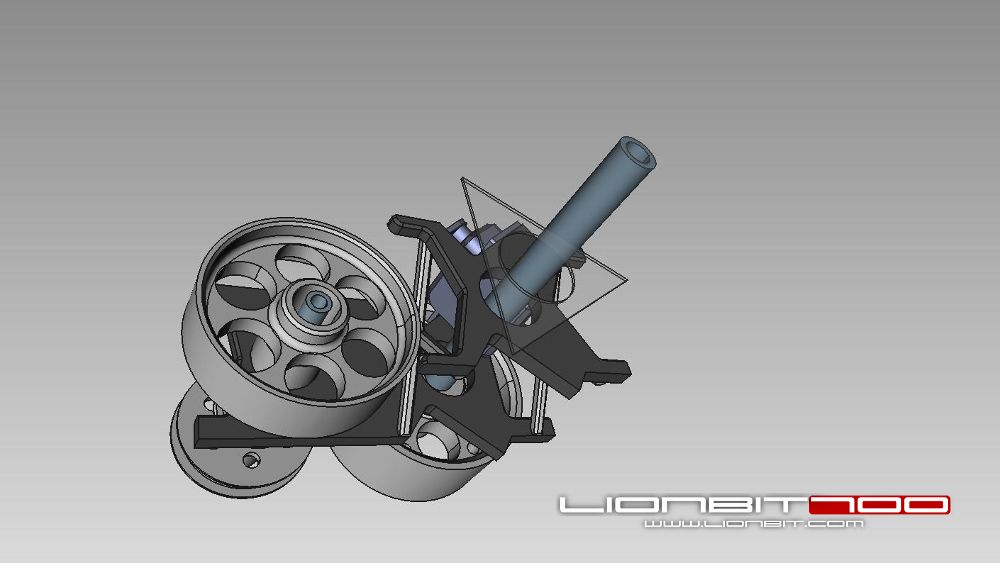 LionBit700 Getriebe CAD-Version